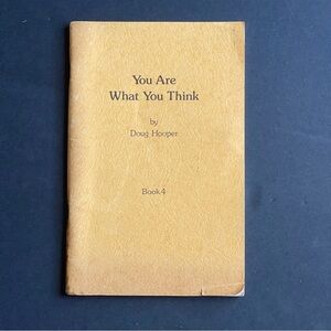 You Are What You Think by Doug Hooper Book 4. Used. Vintage See photos